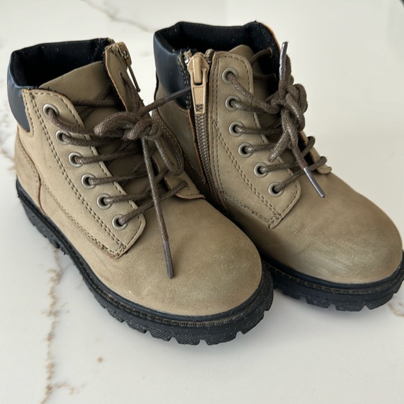 Rylee + Cru work boot olive boys size 9 - Picture 2 of 12
